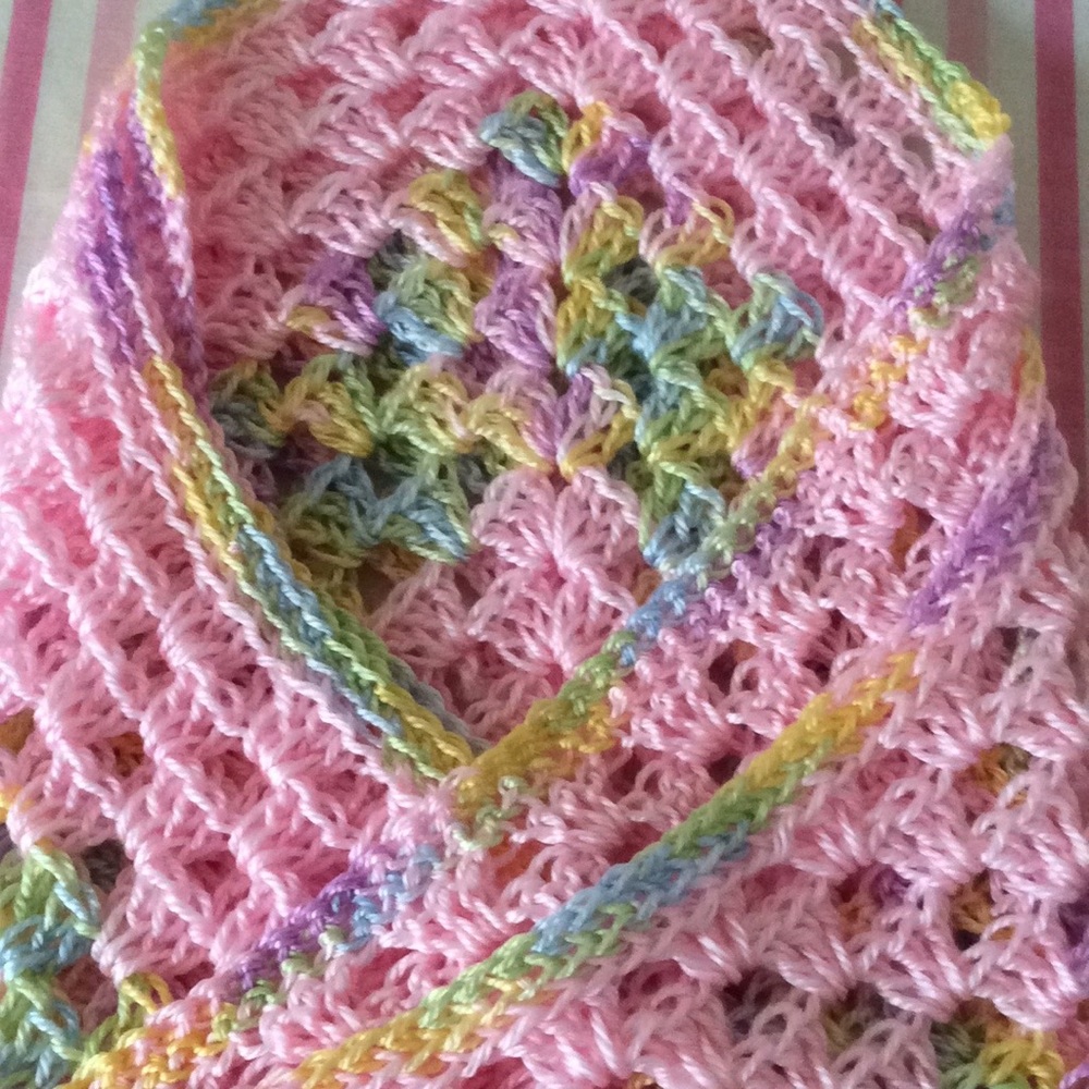 🧶Super Soft Crocheted Baby Blanket🧶